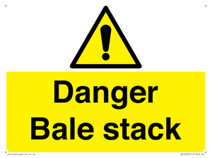 Danger Bale stack